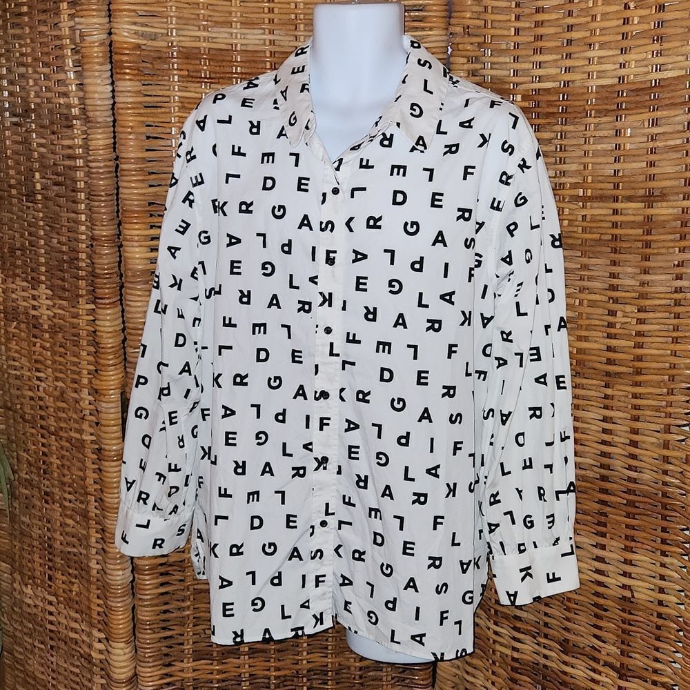 Karl Lagerfeld Alphabet Shirt XL